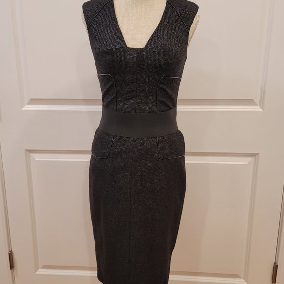 Arthur Mendonca Designer Black Dress Size 2 - Picture 1 of 16